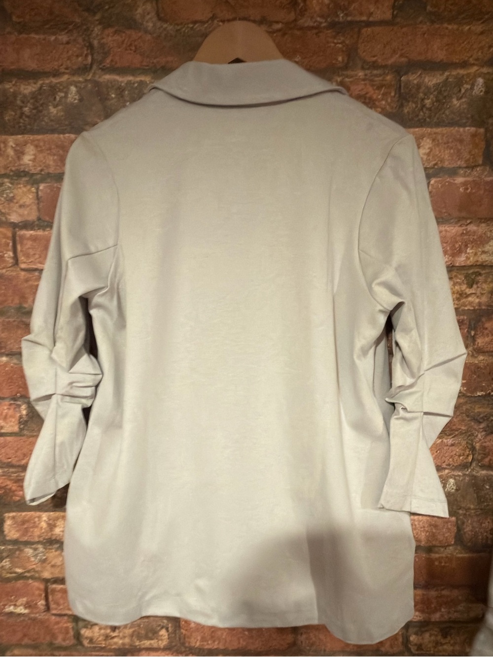 NWT Dear Scarlett “It’s Magic” Pearl Gray Ponte Blazer & Skinny Pants S,M,L - Picture 3 of 9